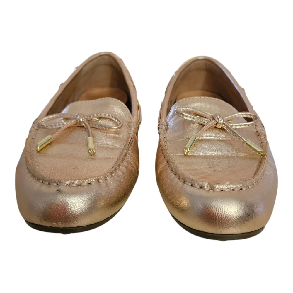 Vionic Virginia Metallic Loafer Rose Gold Women's 6.5